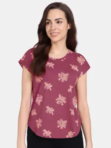 Zivame Floral Printed Cotton Top