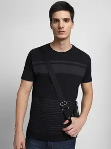 Dennis Lingo Striped Slim Fit Pure Cotton T-shirt