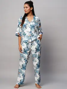 Chemistry Tropical Printed Night suit