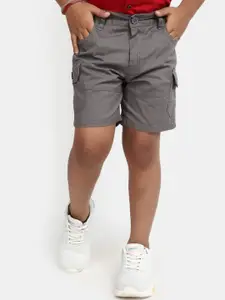 V-Mart Boys Regular Fit Mid-Rise Cargo Shorts
