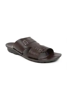 Paragon Men Textured Comfort Sandals