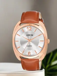 LOREM Men Round Analogue Watch LR78