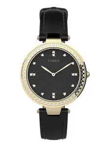 Timex Women Trend Analogue Leather Strap Watch - TW2V45100UJ