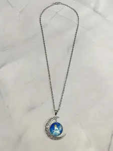 EL REGALO Girls Silver-Plated Cinderalla Necklace