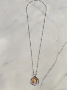 EL REGALO Girls Silver-Plated Disney Necklace