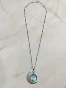 EL REGALO Girls Silver-Plated Disney Necklace