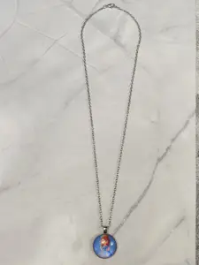 EL REGALO Girls Silver-Plated Disney Necklace