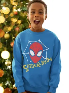 KINSEY Boys Spiderman Printed Sweatshirt