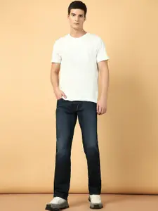 Wrangler Men Millard Straight Fit Light Fade Stretchable Jeans