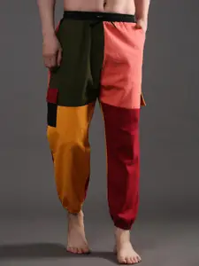 The Dance Bible Men Colorblocked Twill Joggers
