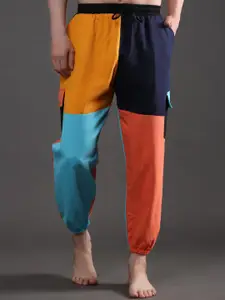 The Dance Bible Men Anti Odour Colorblocked Twill Joggers