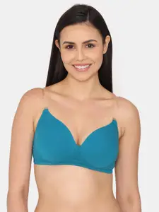 Zivame Half Coverage Lightly Padded T-Shirt Bra With All Day Comfort