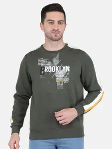 Monte Carlo Typography Printed Cotton Sweatshirt