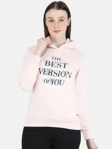 Monte Carlo Typographic Printed Hooded Pullover Sweatshirt