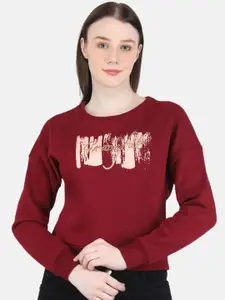 Monte Carlo Typographic Printed Pullover Sweatshirt
