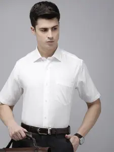 Van Heusen Men Regular Fit Opaque Formal Shirt