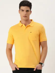 Peter England Men Polo Collar T-shirt