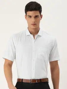 Peter England Men Nuvo Pinstripes Casual Shirt