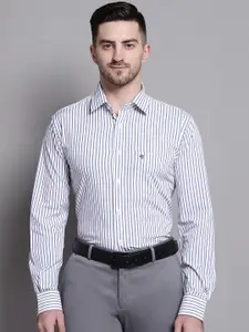 Cantabil Vertical Striped Formal Shirt