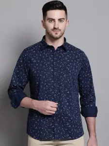 Cantabil Floral Printed Cotton Casual Shirt