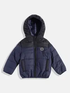 U.S. Polo Assn. Kids Boys Colourblocked Puffer Jacket