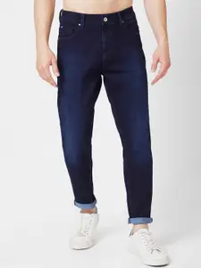 SPYKAR Men Kano Slim Fit Length Clean Look Cotton Stretchable Mid Rise Jeans