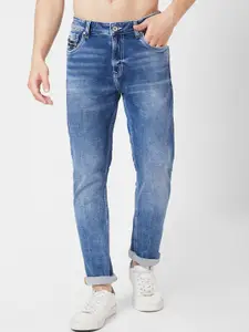 SPYKAR Men Mid-Rise Heavy Fade Clean Look Stretchable Jeans