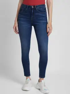 SPYKAR Women Super Skinny Fit Clean Look High-Rise Stretchable Jeans