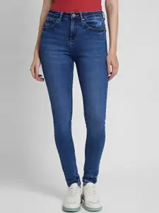 SPYKAR Women Adora Skinny Fit Low Distress Stretchable Jeans