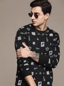 The Roadster Lifestyle Co. Typography Printed Sweatshirt