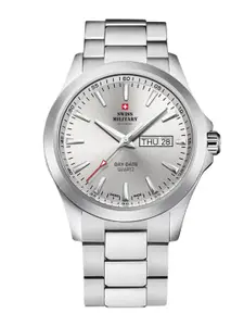 Swiss Military by Chrono Men silver Dial Swiss Made Watch- SMP36040.23