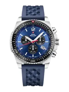 Swiss Military by Chrono Men Blue Dial Swiss Made Watch  - SM34093.06
