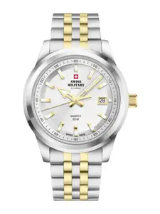 Swiss Military by Chrono Men Silver Dial Swiss Made Watch - Sm34094.04