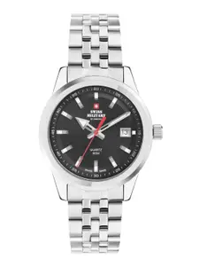 Swiss Military by Chrono black Dial Swiss Made Watch for Men - SM34094.01