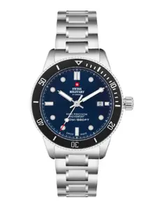 Swiss Military by Chrono Men Blue Dial Swiss Made Watch  - SM34088.02