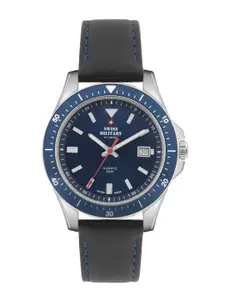 Swiss Military by Chrono Men Blue Dial Swiss Made Watch - Sm34082.05