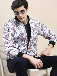 SHOWOFF Floral Printed Windcheater & Water Resistant Bomber Jacket