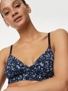 Marks & Spencer Abstract Bralette Full Coverage Bra With All Day Comfort