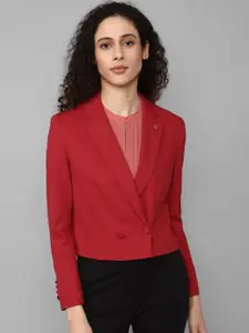 Allen Solly Woman Double-Breasted Formal Blazer