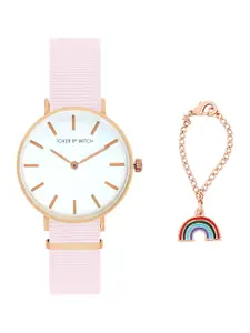 JOKER & WITCH Women Colors Of Rainbows Watch Gift Set