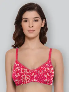 LYRA Printed Non Padded Anti Odour Cotton T-Shirt Bras With All Day Comfort