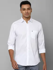 Allen Solly Slim Fit Micro Ditsy Printed Casual Shirt