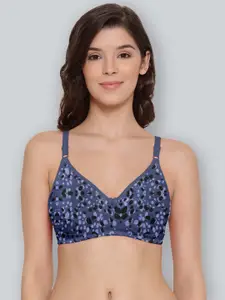 LYRA Abstract Printed Full Coverage Cotton T-Shirt Bra With All Day Comfort