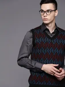 Raymond Self-Design Formal Sweater Vest