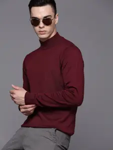 Raymond Fine-Knit High Neck Pullover