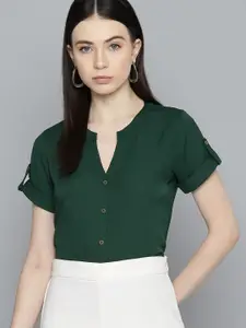 Chemistry Women Solid Opaque Casual Shirt