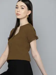 Chemistry Women Solid Opaque Casual Shirt