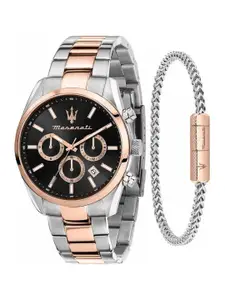 Maserati Men Bracelet Style Straps Chronograph Analogue Watch R8853151003