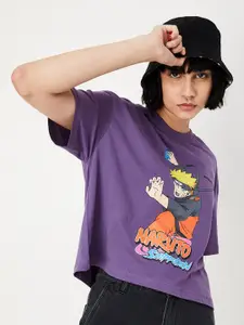 max Naruto Printed Pure Cotton T-shirt