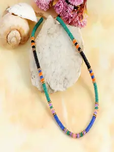 UNIVERSITY TRENDZ Multicolor Thread Necklace